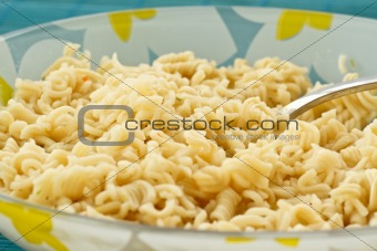 quickly boiled noodles