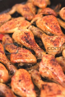 grilled chicken legs