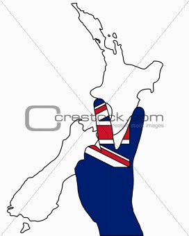 New Zealand hand signal