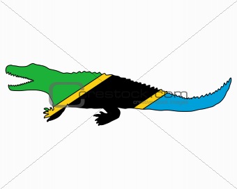 Nile crocodile Tanzania