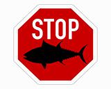 Stop sign tuna 