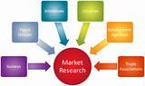 Market research business diagram