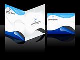 abstract corporate brochure