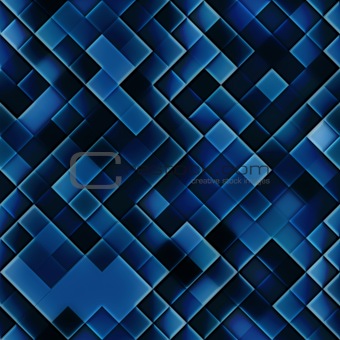 Glossy colorful squares background
