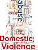 Domestic violence concept diagram