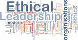 Ethical leadership background concept