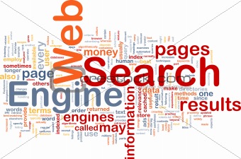 Search engine background concept