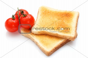 Toast and tomato