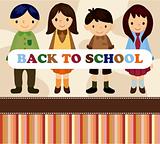 cartoon student card/back to school