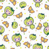 Fruit Kids Pattern