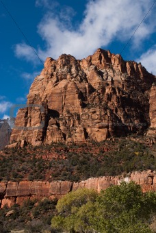 Zion National Park after the first snow