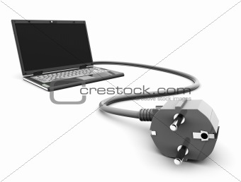 laptop computer power off
