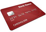 red debit card