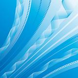 Blue abstract background with diagonals