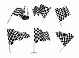Checkered Flags set