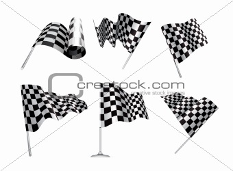 Checkered Flags set
