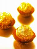 candy in gold wrappers