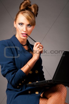 woman at office