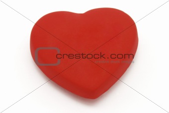 Heart shaped fridge magnet
