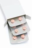 Medicine  tablets in blister packs