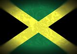 Grunge Jamaica Flag