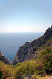 Cliffs around Corfu, Greece