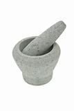 Traditional mortar and pestle