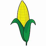 Cartoon corn