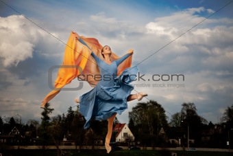 fluing ballerina