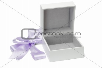 Open empty gift box 