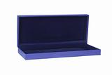 Empty blue gift box
