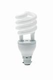 Spiral energy saving light bulb
