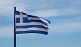 greek flag sky