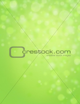 Large fun light filled green background