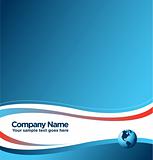 Abstract image of vector corporate identity