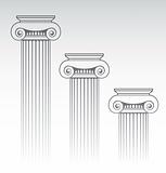 Vector Ionic columns