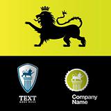 Lion king vector illustration/corporate branding/logo templates