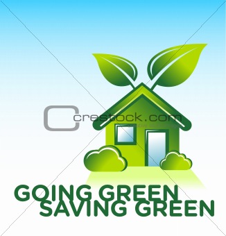 Vector Eco Organic Green House
