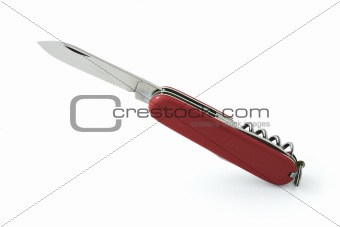 Red Swiss army knife