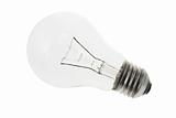 Light Bulb on white