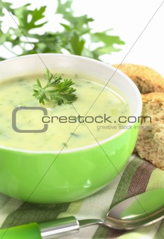 Potato Soup with Herbs