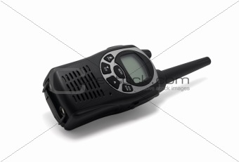 Black walkie talkie