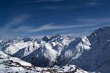 Panoramic view from Elbrus