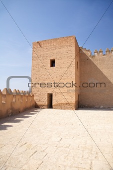 tower at Almeria castle