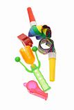 Colorful party novelties