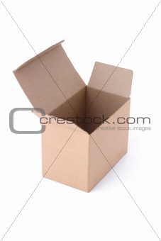 Empty paper box