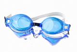 Wet swimming goggles