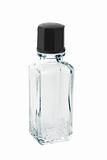 Mini empty glass bottle
