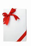 Rectangular shape white gift box