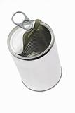 Empty tin can